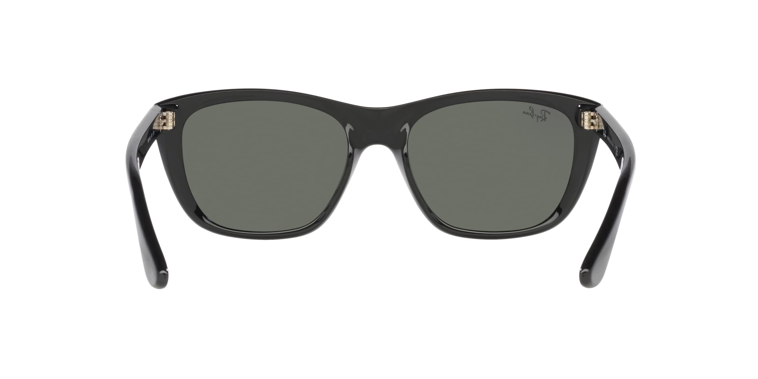 Ray-Ban Woman Sunglasses Black Frame, Green Lenses, 57MM