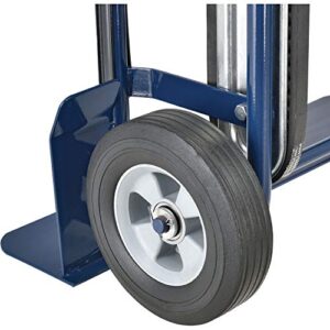 Global Industrial Steel Appliance Hand Truck, 8" Mold-On Rubber Wheels