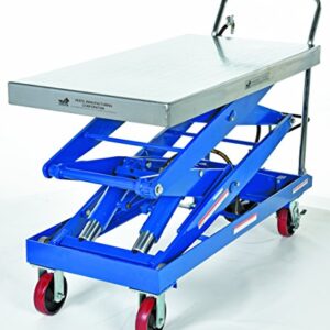 Vestil AIR-1500-D Carbon Steel Air Cart 1500 Lb. Capacity Silver