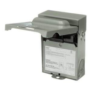 ABB TFN60RCP • Weatherproof Non-Fused AC Disconnect Switch • AC Disconnect 60A 240V • 1 Phase N3R • Horsepower Rated • 10kAIC