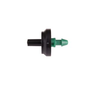 Raindrip PC8010B 2GPH Pressure Compensating Dripper, 10 Pack, Black/Green