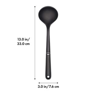 OXO Good Grips Nylon Ladle, Black, One Size