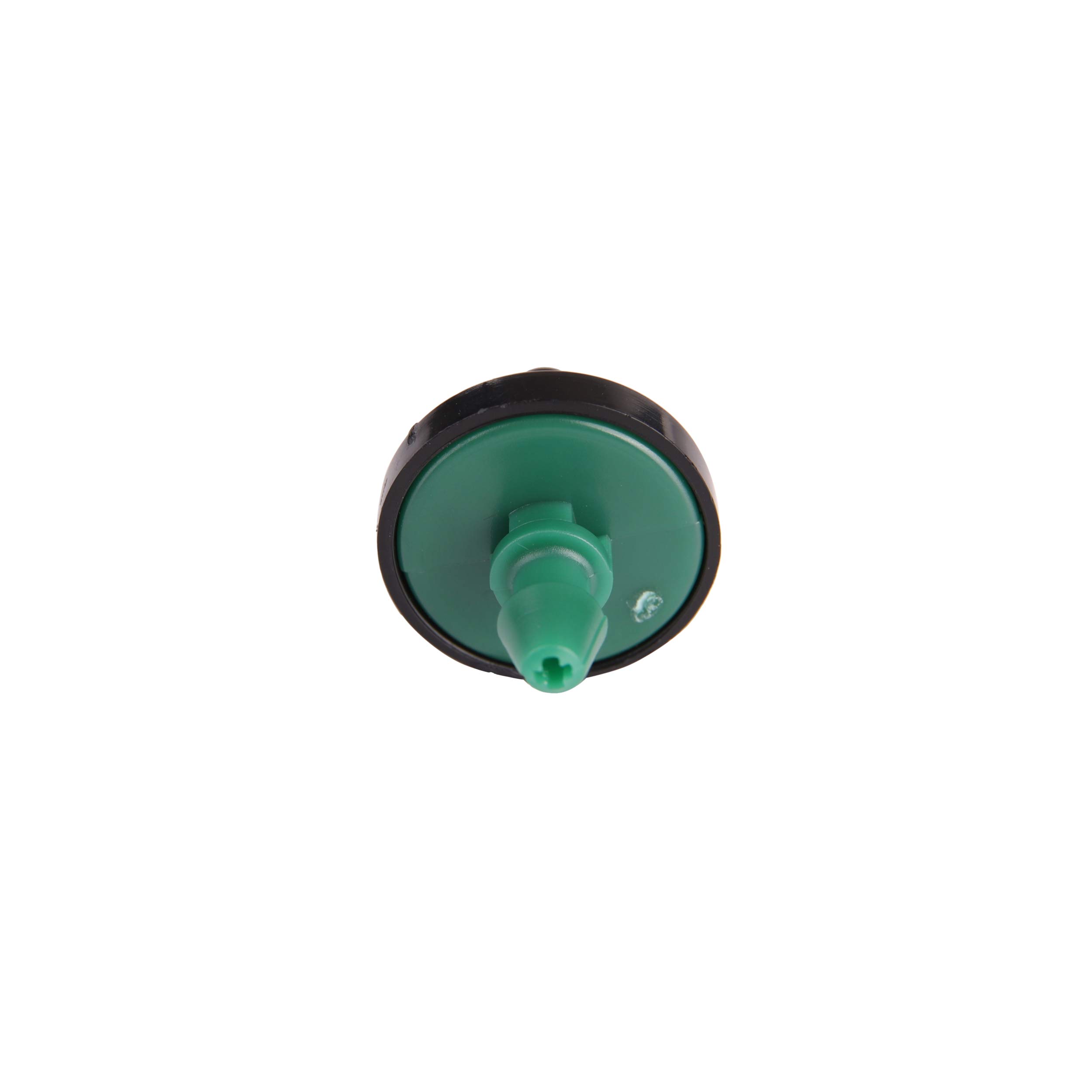 Raindrip PC8010B 2GPH Pressure Compensating Dripper, 10 Pack, Black/Green