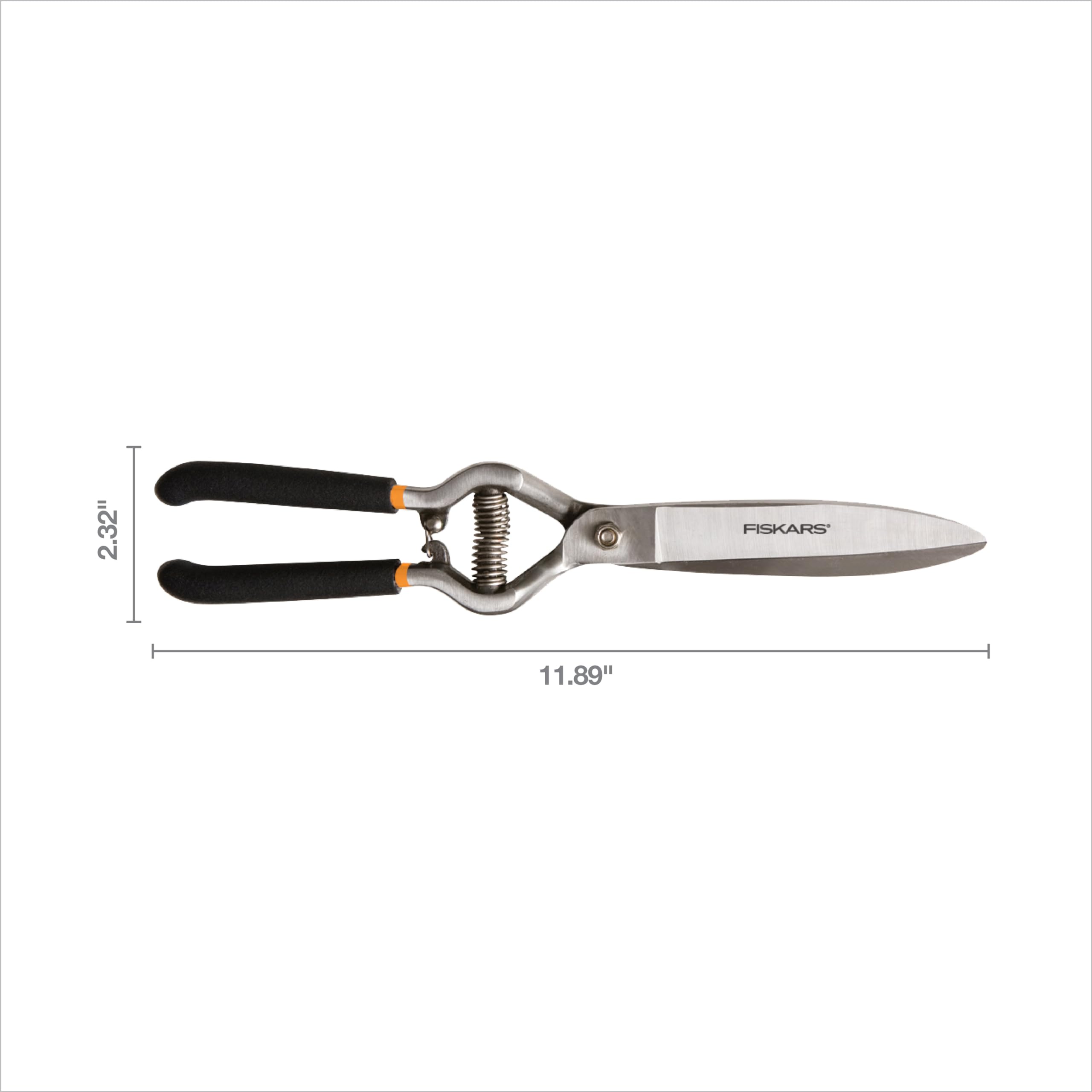 Fiskars 392230-1004 Forged Grass Shears, Black