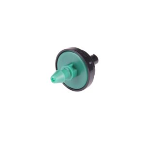 Raindrip PC8010B 2GPH Pressure Compensating Dripper, 10 Pack, Black/Green