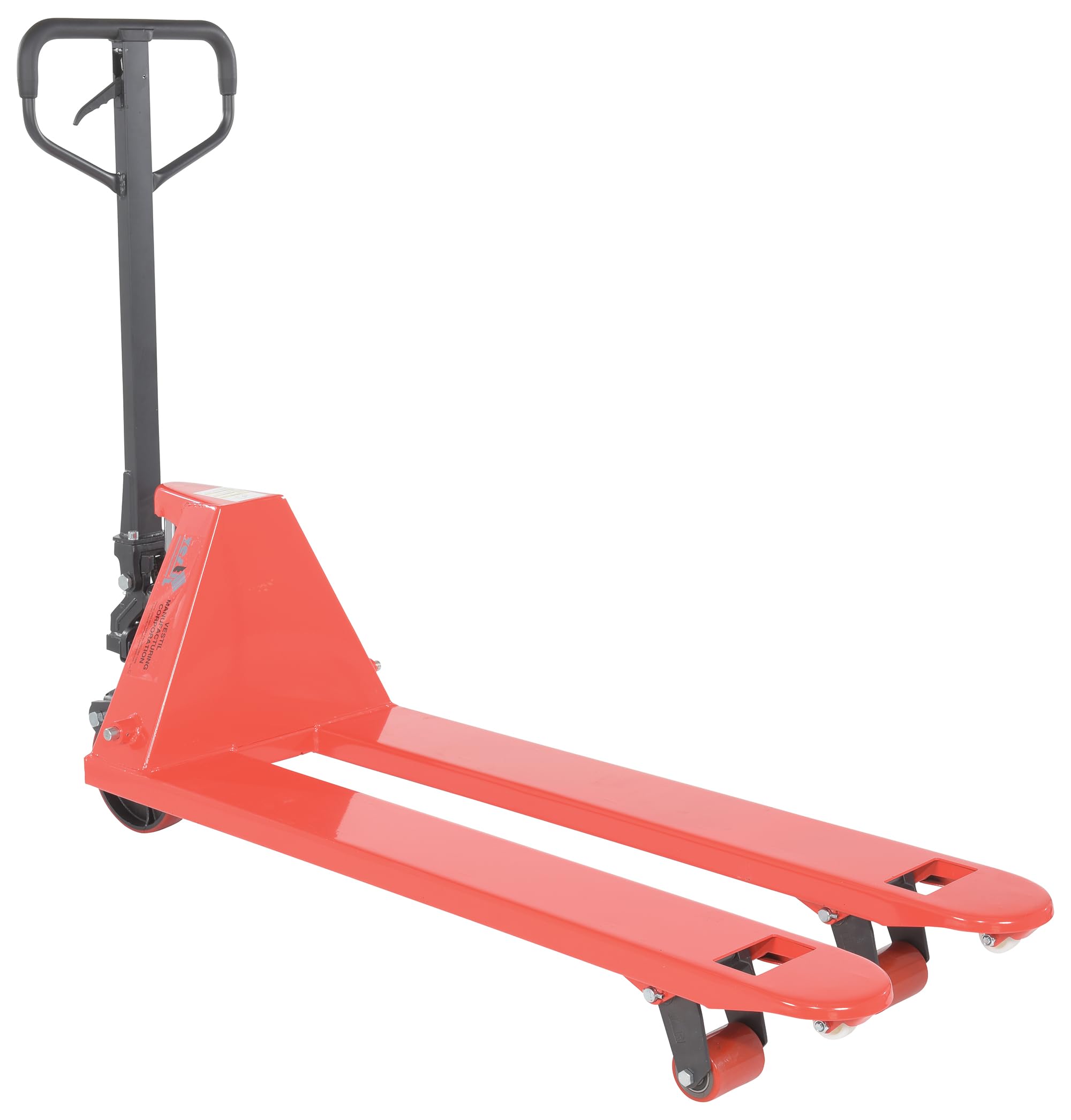 Vestil PM5-2048 Full Featured Pallet Truck, 5500 lbs Capacity, 48" Length x 20-5/8" Width Fork