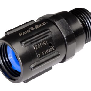 Rain Bird HT07525PSI Drip Irrigation 25 PSI Pressure Regulator, 3/4" Female Hose Thread x 3/4" Male Hose Thread