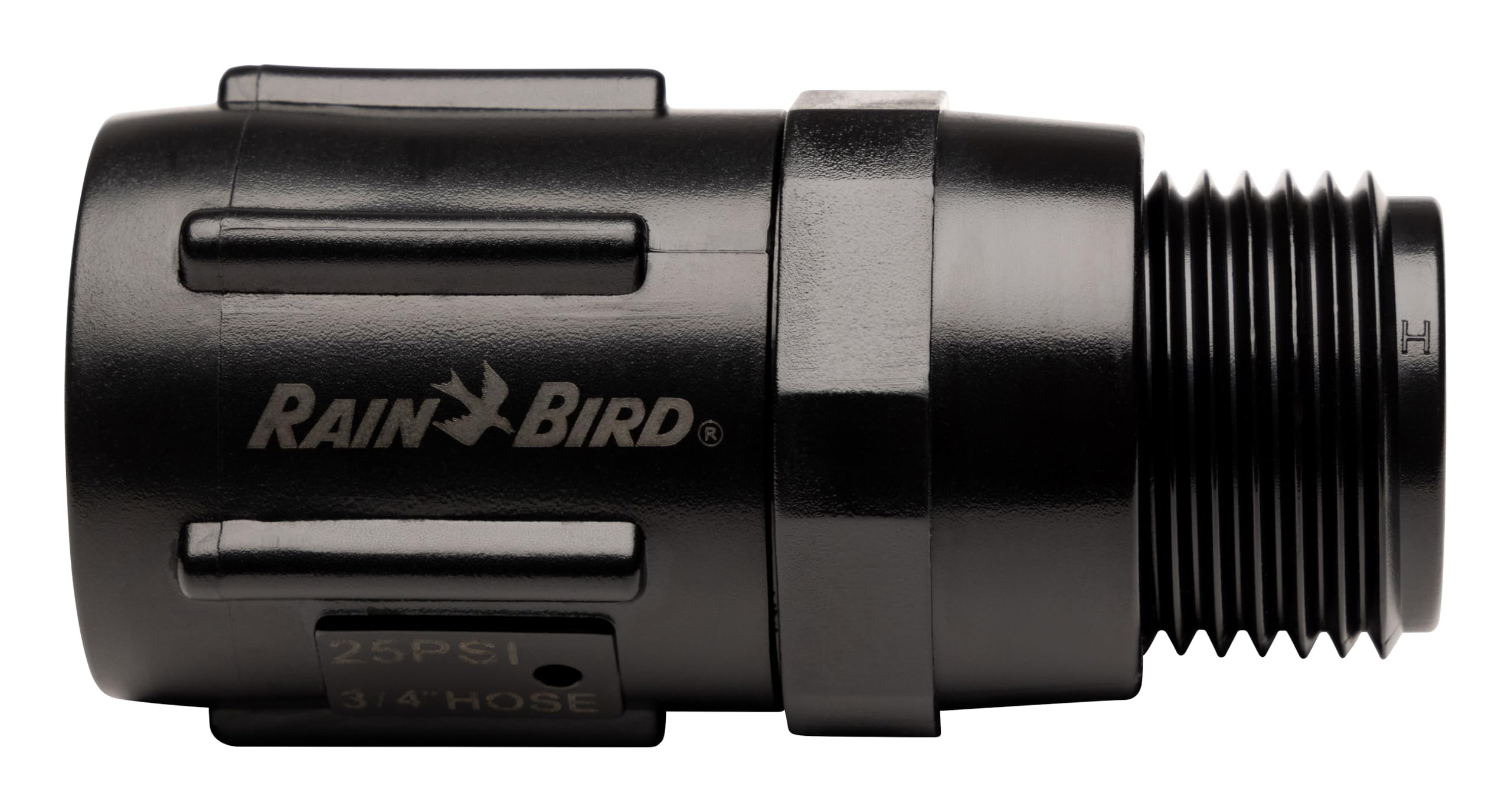 Rain Bird HT07525PSI Drip Irrigation 25 PSI Pressure Regulator, 3/4" Female Hose Thread x 3/4" Male Hose Thread