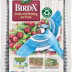 Dalen Bird X Protective Mesh Netting - Keep Birds and Pests Away from Your Garden – Non Toxic - Made in The USA - 28' x 28'