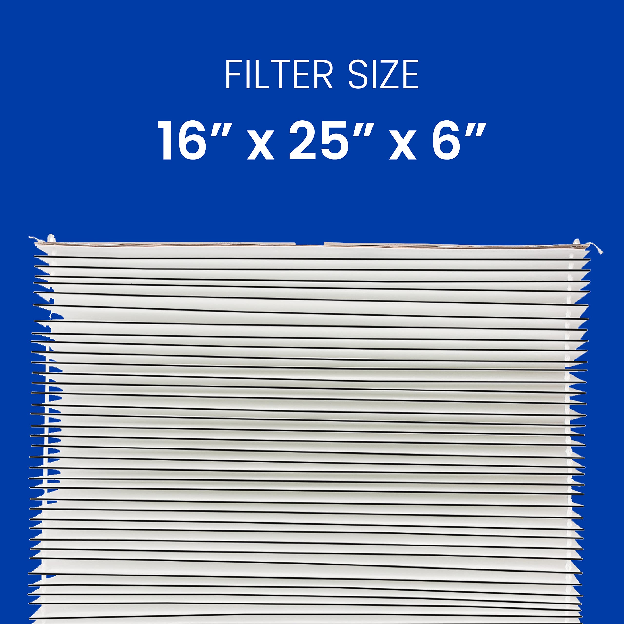 AprilAire 501 Replacement Filter for AprilAire 5000 Whole-House Air Purifier - MERV 15 Equivalent, 16x25x6 Air Filter (Pack of 1)