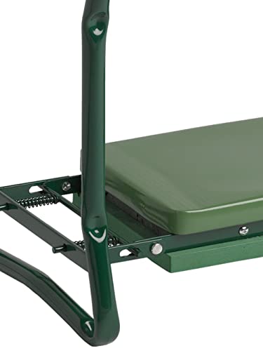 Gardener's Supply Company Garden Kneeler and Portable Stool | Extra Wide & Soft Kneeler for Outdoor Flower Beds and Raised Bed Planting | Ideal Gardening Gifts for Grandparents & Senior Gardeners