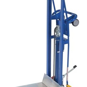 Vestil HYDRA-4 Hydra Lift Cart, Steel, 22" Length x 20" Width Platform, 750 lbs Capacity