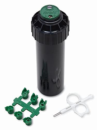 Orbit 55469 – Sprinkler Saturn III Medium Scope, pre-Installed with Nozzle, 5.50 x 11 x 17 cm, Black/Green