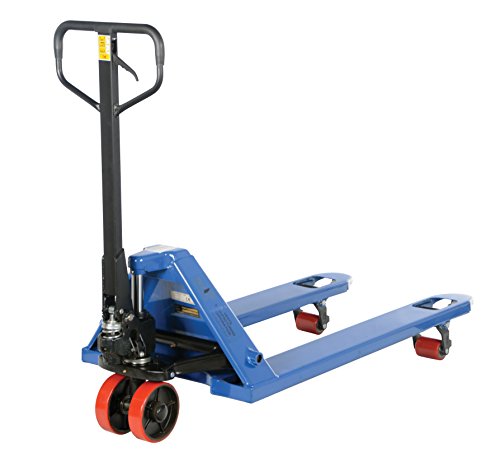 Vestil PM5-2748-QL Quick Lift Pallet Truck, 5,500 lb. Capacity, 48" Length x 27" Width Forks