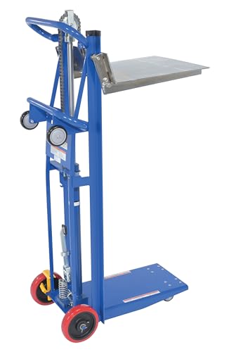 Vestil HYDRA-4 Hydra Lift Cart, Steel, 22" Length x 20" Width Platform, 750 lbs Capacity