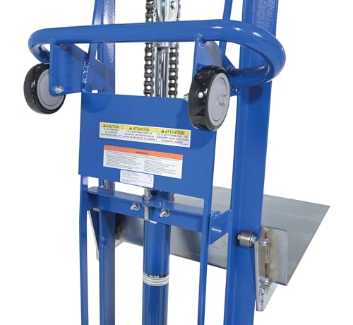 Vestil HYDRA-4 Hydra Lift Cart, Steel, 22" Length x 20" Width Platform, 750 lbs Capacity