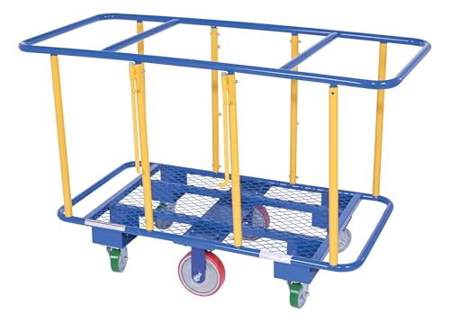 Vestil PANEL-H Horizontal Panel Cart, 2,000-lb. Load Capacity, Overall W x L x H (in.) 32-1/16 x 63-1/2 x 51-3/8,