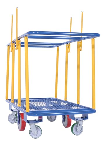 Vestil PANEL-H Horizontal Panel Cart, 2,000-lb. Load Capacity, Overall W x L x H (in.) 32-1/16 x 63-1/2 x 51-3/8,