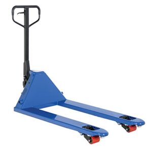 Vestil PM5-2748-QL Quick Lift Pallet Truck, 5,500 lb. Capacity, 48" Length x 27" Width Forks