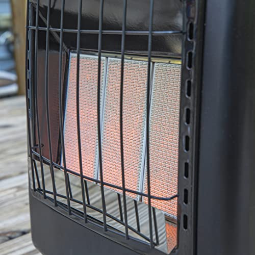 Mr. Heater MH18CH Radiant Cabinet LP Heater,Black