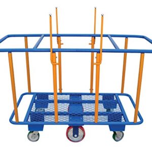 Vestil PANEL-H Horizontal Panel Cart, 2,000-lb. Load Capacity, Overall W x L x H (in.) 32-1/16 x 63-1/2 x 51-3/8,