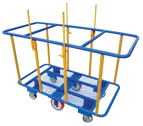 Vestil PANEL-H Horizontal Panel Cart, 2,000-lb. Load Capacity, Overall W x L x H (in.) 32-1/16 x 63-1/2 x 51-3/8,