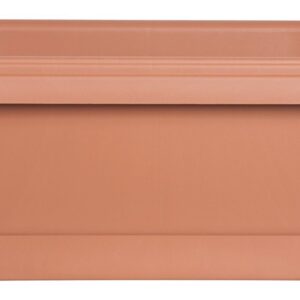 Bloem Deck Balcony Rail Planter: 24" - Terra Cotta