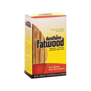 duraflame, 01249 fatwood wood starters 86.4 cu. in., 1 count