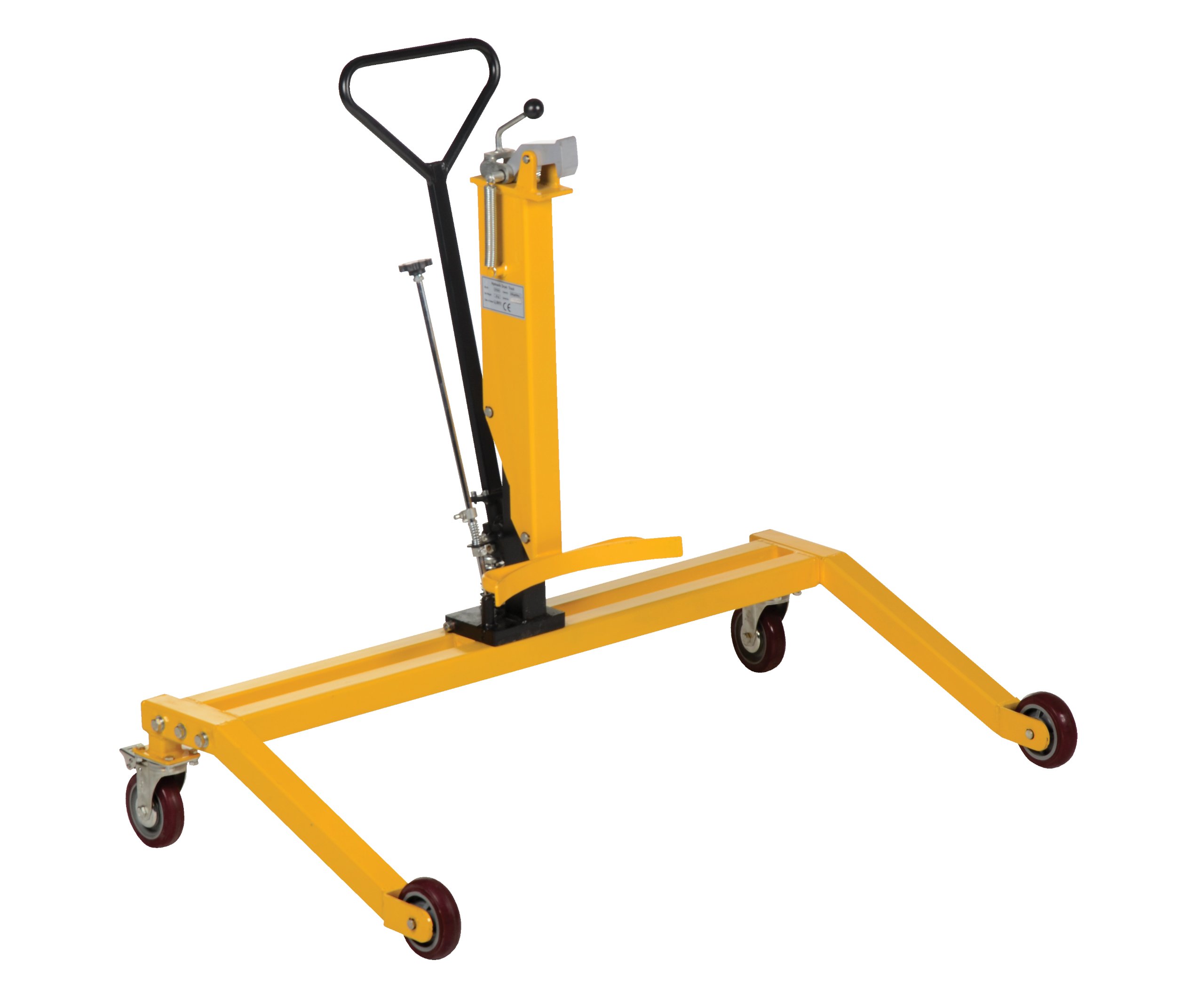 Vestil PSDT Pallet Straddling Drum Truck, 550 lbs Capacity, 41-5/16" Width, 47" Height, 32" Depth