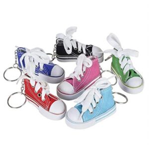 rhode island novelty 3 inch sneaker keychains lot of 12 assortments may vary