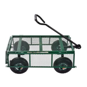 Sandusky Lee CW3418 Muscle Carts Steel Utility Garden Wagon, 400 lb. Load Capacity, 21-3/4" Height x 34" Length x 18" Width