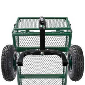 Sandusky Lee CW3418 Muscle Carts Steel Utility Garden Wagon, 400 lb. Load Capacity, 21-3/4" Height x 34" Length x 18" Width