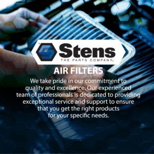 Stens Air Filter 102-602 Compatible with Red Max EB7000 Series and EB8000 Series T401282310, 512652001, 544271501, T401282311