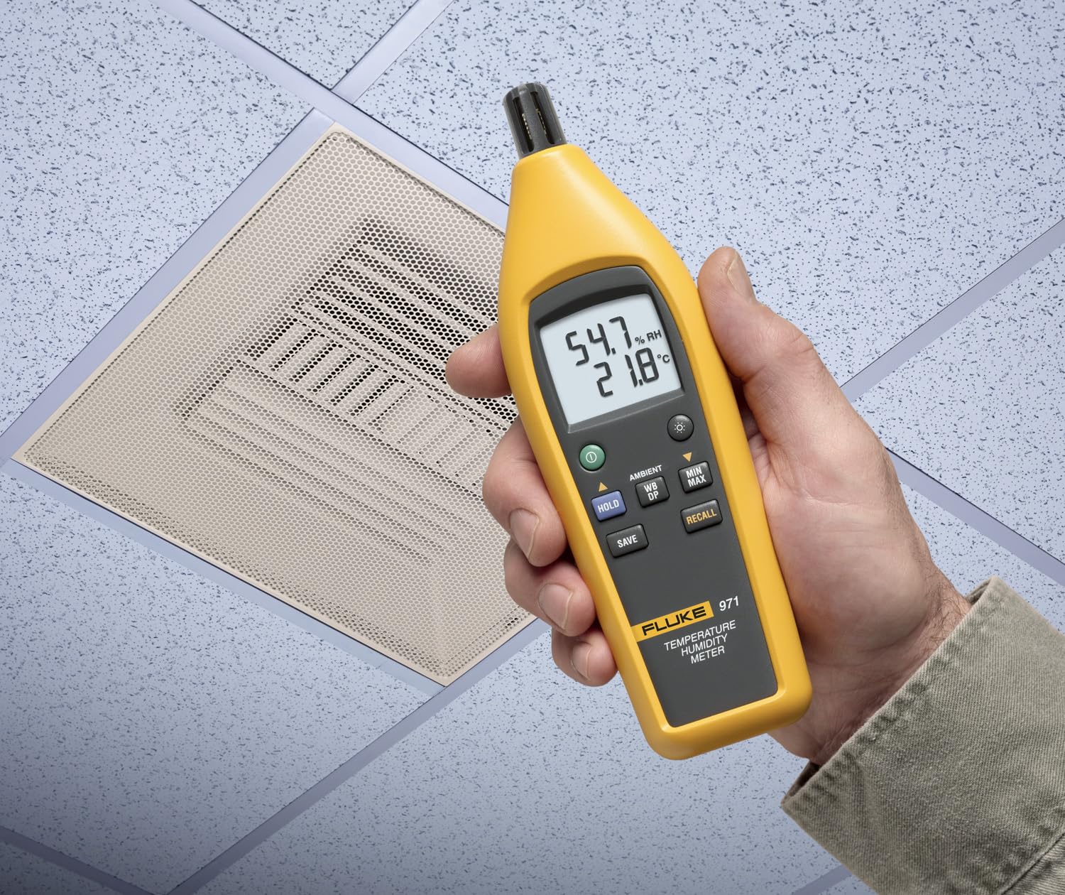 Fluke 971 Temperature Humidity Meter