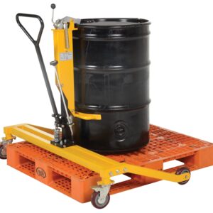 Vestil PSDT Pallet Straddling Drum Truck, 550 lbs Capacity, 41-5/16" Width, 47" Height, 32" Depth