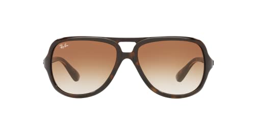 Ray-Ban Sunglasses Tortoise Frame, Brown Lenses, 59MM