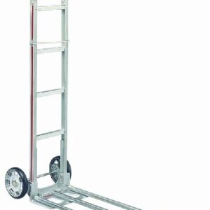 Magline HSK811AA1-5 Two-Wheel Snack Hand Truck, U-Loop Handle, Mold-On Rubber Wheels, 500 lb. Capacity