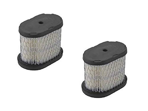 2 Pack, Air Filters For Briggs & Stratton 697029, 690610, 498596, 498596S