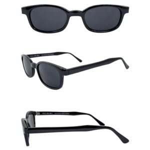 X-KD's Pacific Coast Sunglasses Dark Grey Sunglass by Pacific Coast Sunglasses