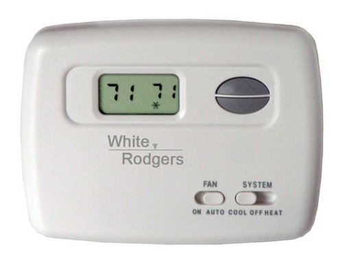 White-Rodgers 1F78-144 HVAC Non-Programmable Thermostat