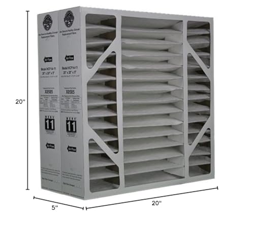 Lennox Model X0585 Air Cleaner Filter Media - 20 x 20 x 5