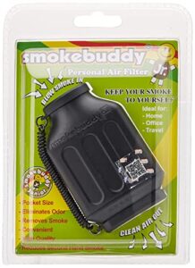 smokebuddy smokebuddy jr black personal air filter