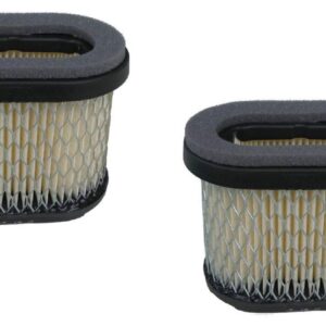 2 Pack, Air Filters For Briggs & Stratton 697029, 690610, 498596, 498596S