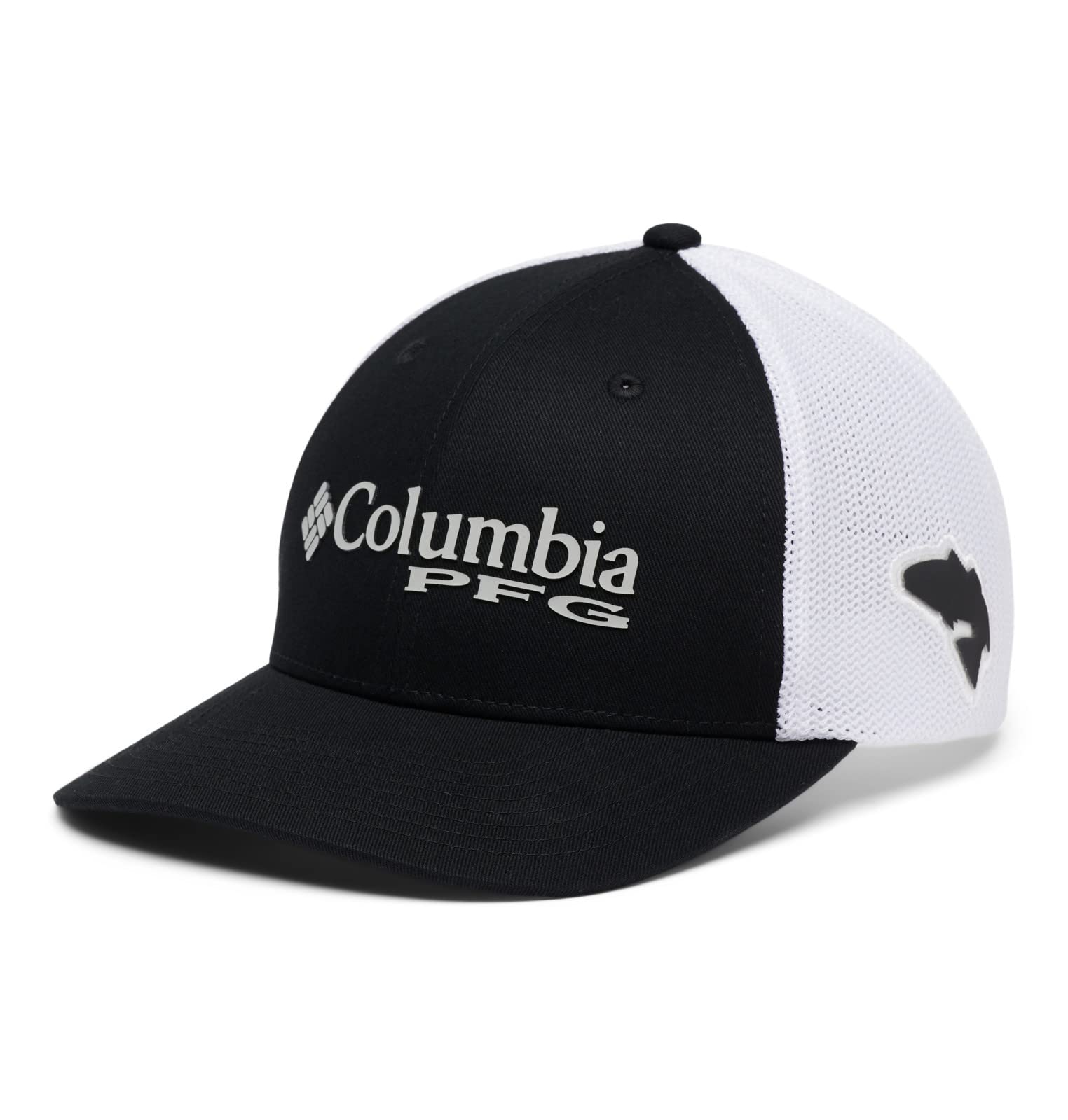 Columbia Womens PFG Mesh Ball Cap, Black, Small-Medium US