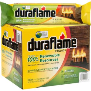 Duraflame Natural Fire Logs 6 Lb - Case of 9 (Оnе Расk)