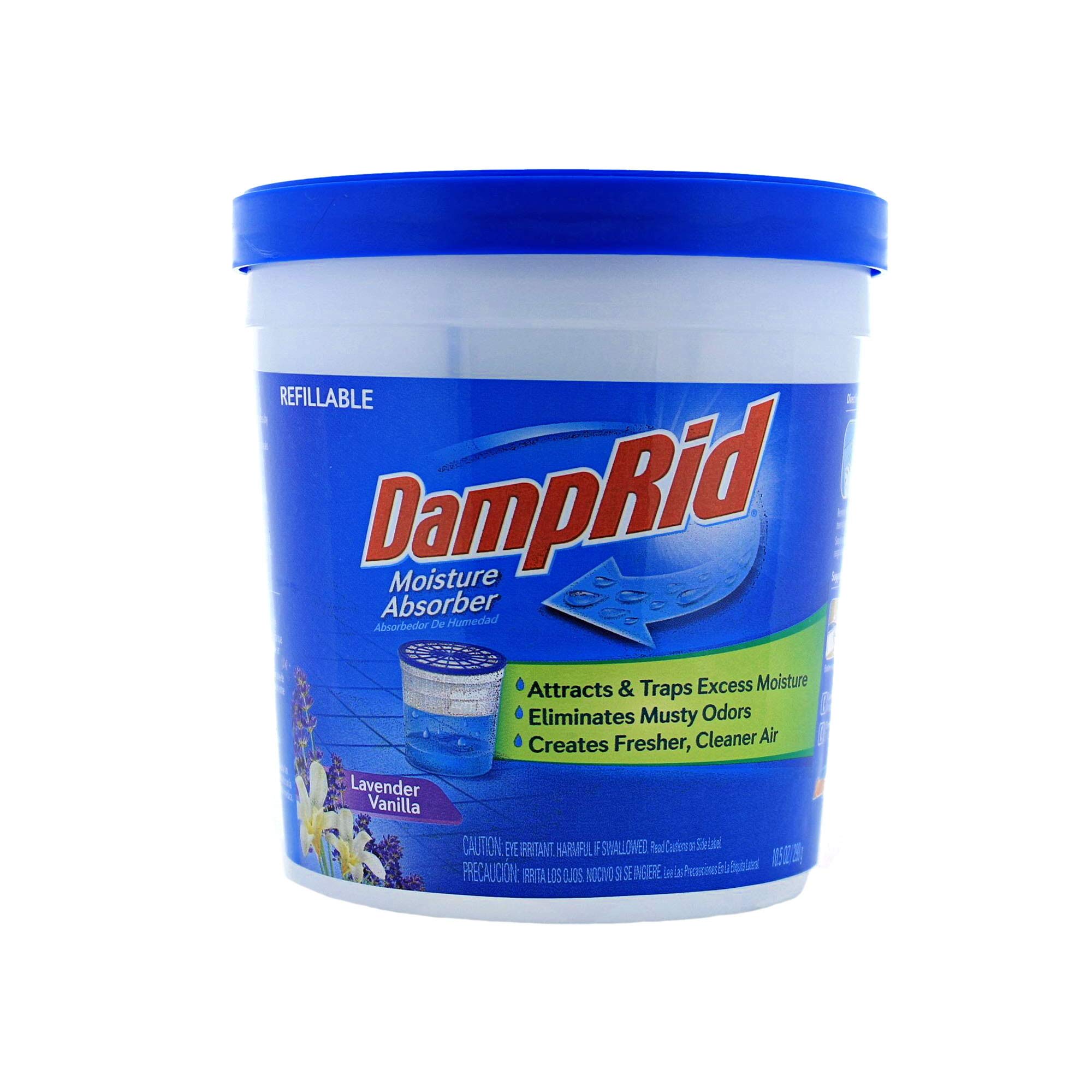 DampRid FG01LV Moisture Absorber, Lavender Vanilla, 10.5-Ounce