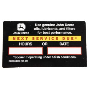 John Deere Original Equipment Filter Kit #LG257