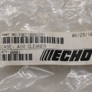 Echo P021000991 Air Cleaner Base Genuine Original Equipment Manufacturer (OEM) Part Gray