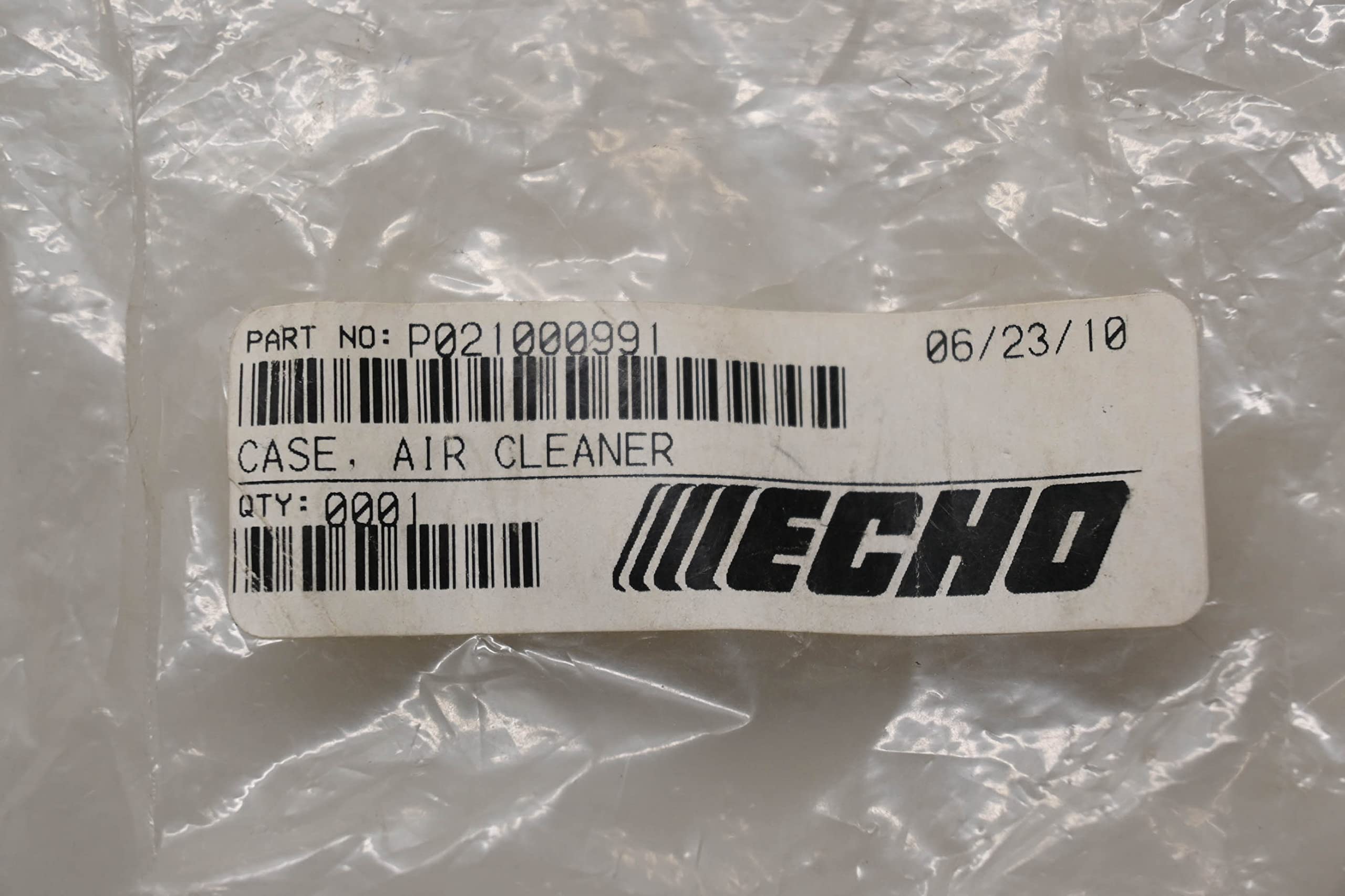 Echo P021000991 Air Cleaner Base Genuine Original Equipment Manufacturer (OEM) Part Gray