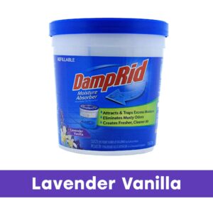 DampRid FG01LV Moisture Absorber, Lavender Vanilla, 10.5-Ounce